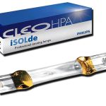 Philips Isolde HPA 400/30S Gezichtsbruinerlamp lengte 104 mm