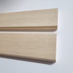 1 Abachi lat voor sauna A-kwaliteit 83 x 22 mm lengte 2.40 m