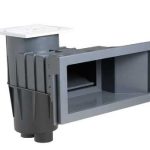 Hayward Skimmer Lichtgrijs breed model voor liner zwembaden