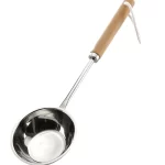 Sauna Lepel 40cm - RVS met houten handvat