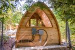 Buitensauna RONDO Grenen 4.80 x 2.40 m, hoogte 2.60 m, met of zonder voorruimte - Afbeelding 10