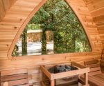 Buitensauna RONDO Grenen 4.80 x 2.40 m, hoogte 2.60 m, met of zonder voorruimte - Afbeelding 13