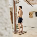 Buitendouche SOLAR aluminium Antraciet 40 liter  ( excl. voetplaat ) - Afbeelding 9