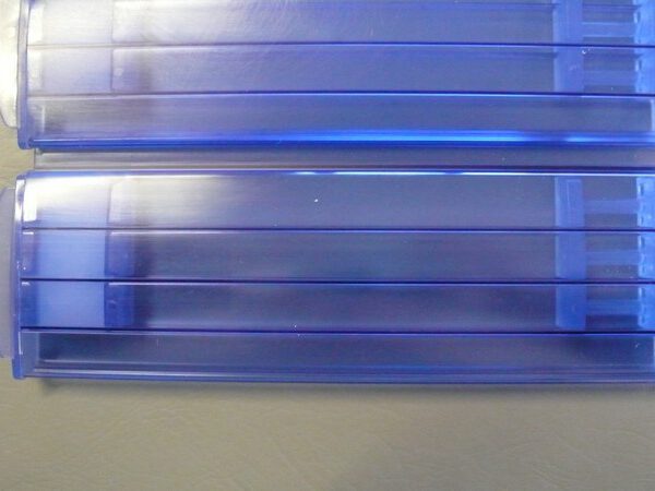 Polycarbonaat zwembadlamellen kleur Transparant per m2