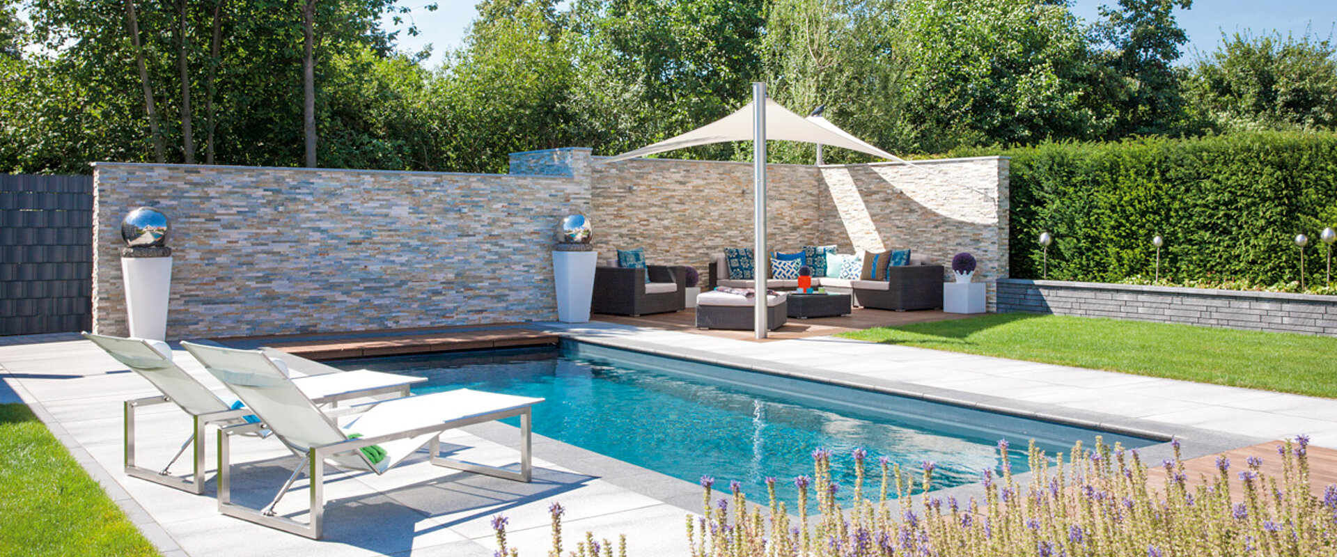 POLYESTER ZWEMBAD RIVIERAPOOL ANCONA KLEUR STEENGRIJS - Sun Sauna ...