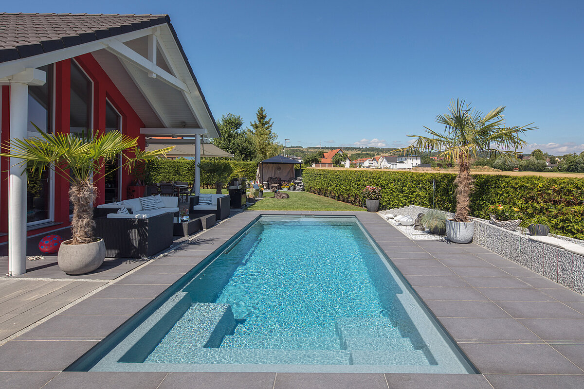 POLYESTER ZWEMBAD RIVIERAPOOL MODENA KLEUR STEENGRIJS - Sun Sauna ...