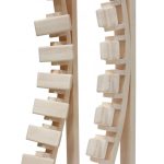 Luxe Ergonomische Rugsteun -  Sauna Espenhout