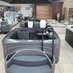 Jacuzzi Cabana 3500L GREY Diamond / Black incl. cover, coverlifter en trapje