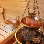 Sauna Kruiden aromaschaal 3-delig 26/20/6 cm RVS incl. menthol kristallen