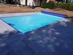 Zwembadafdekking Noppenfolie Rechthoek 7.99 x 3.46 m 500 micron GEOBUBBLE Transparant