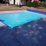 Zwembadafdekking Noppenfolie Rechthoek 7.99 x 3.46 m 500 micron GEOBUBBLE  Transparant