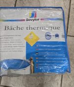 Zwembadafdekking Noppenfolie Rond 3.00 m Sevylor 180 micron - Afbeelding 2
