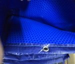 Zwembadafdekking Noppenfolie Rond 4.50 m 400 micron rondom afgezoomd blauw/zwart - Afbeelding 4