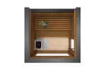 Buitensauna Panorama Thermowood 2.30 x 2.30 m - Afbeelding 4