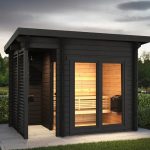 Buitensauna Helsinki 3.05 x 1.95 m