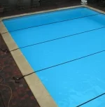 Riemen met RVS klemgesp voor winterzeil omhoog te houden 1 deel 7 meter, 1 deel 0,5 meter - Afbeelding 3