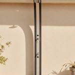 Buitendouche SOLAR Antraciet/Aluminium 30 liter  ( excl. voetplaat )