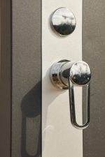 Buitendouche SOLAR Antraciet/Aluminium 30 liter  ( excl. voetplaat ) - Afbeelding 6