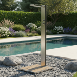 Buitendouche Koud/warm ELBA incl. vloerplaat