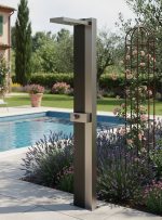 Buitendouche SOLAR RVS/GLAS TONGA ( excl. voetplaat) - Afbeelding 4