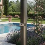 Buitendouche SOLAR RVS/GLAS TONGA ( excl. voetplaat)