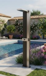 Buitendouche SOLAR RVS/GLAS TONGA ( excl. voetplaat) - Afbeelding 5