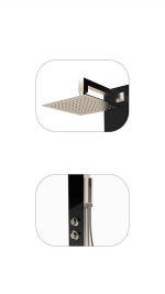 Buitendouche Koud/warm KUBA incl. vloerplaat - Afbeelding 3