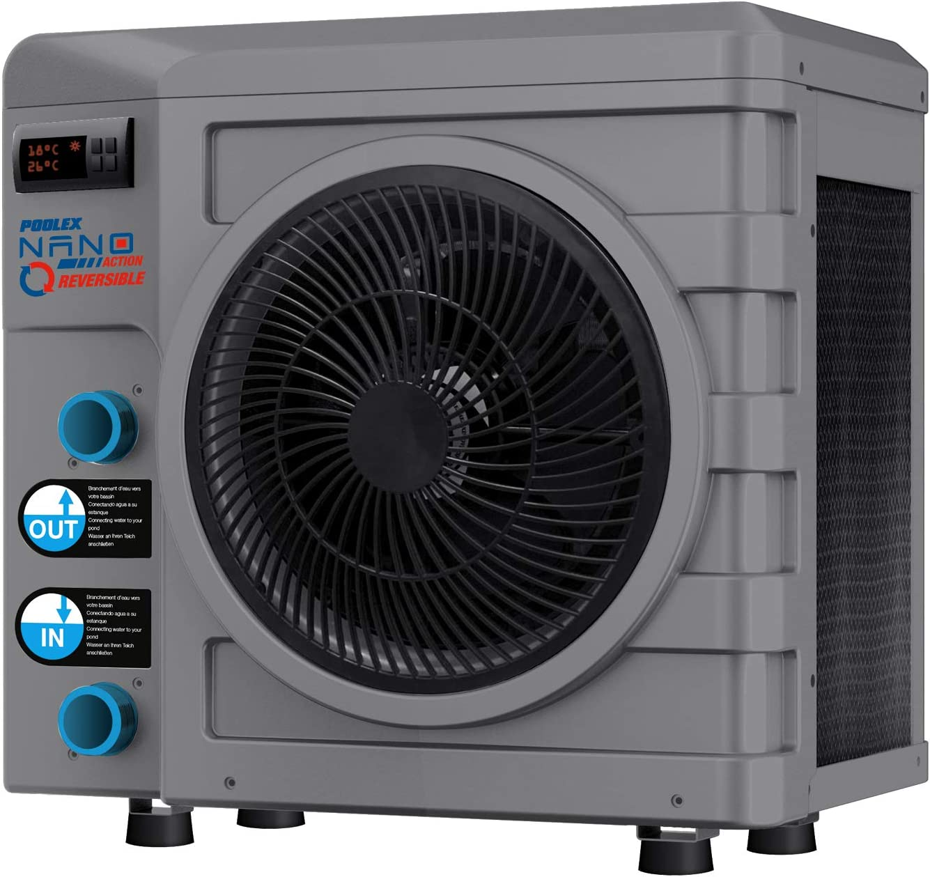 5250 zwembadwarmtepomp Opzetbaden 5kW/20-35m3/230v - Afbeelding 1