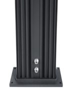 Buitendouche SOLAR aluminium Antraciet 40 liter  ( excl. voetplaat ) - Afbeelding 7