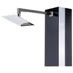 Buitendouche SOLAR RVS/GLAS KUBA ( excl. voetplaat) - Afbeelding 13