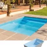 Polyester zwembad plungepool 4.50 x 2.20 x 1.50 m CAPITOLE 4