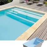 Polyester zwembad plungepool 5.00 x 2.70 x 1.50 m CAPITOLE 5