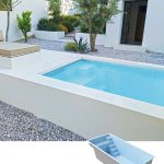 Polyester zwembad plungepool 4.99 x 2.00 x 1.50 m COULOIR MINI