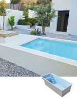 Polyester zwembad plungepool 4.99 x 2.00 x 1.50 m COULOIR MINI