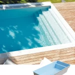 Polyester zwembad 6.00 x 3.50 x 1.50 m FONTAGNE