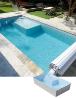 Polyester zwembad 9.00 x 4.20 x 1.50 m GRUISSAN