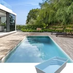 Polyester zwembad plungepool 6.10 x 3.20 x 1.50 m LEVANT 6