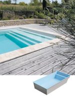 Polyester zwembad 8.50 x 4.30 x 1.55 m SUGITON