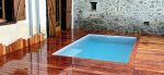 Polyester zwembad plungepool 4.30 x 2.30 x 1.50 m BAIE LAVA - Afbeelding 3