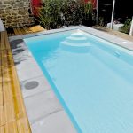 Polyester zwembad plungepool 5.00 x 2.50 x 1.35 m MEJEAN - Afbeelding 2