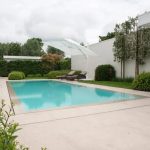 Beige Zwembadrandsteen 120 x40 x 5 cm Tripoli nr. 100