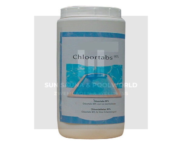 Chloortabletten 1 kg  200 grams 90%